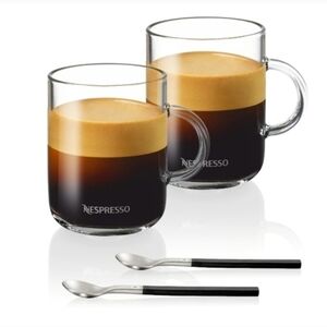 NWT Nespresso Vertuo Coffee Mugs, Set of 2 (2 Sets Available!)